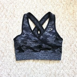 Gymshark Camo Bra